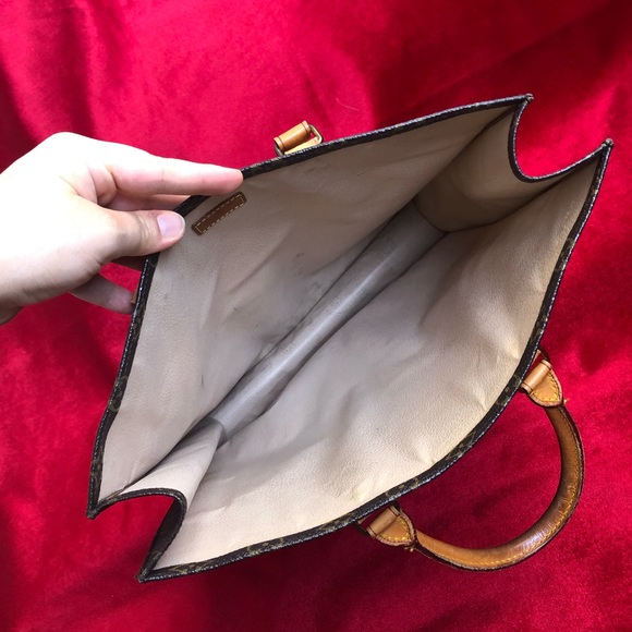 Authentic Louis Vuitton Hand Bag Sac Plat - Picture 8 of 8